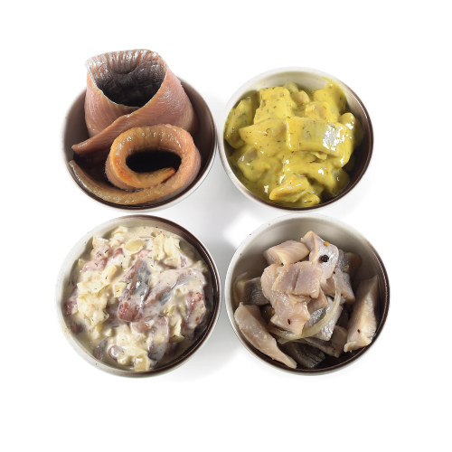 Kreps Marinert Sild 420gr Klad