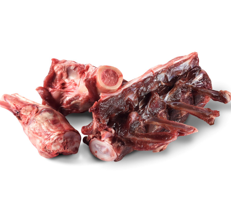 Reinsdyr kraftben dypfryst,